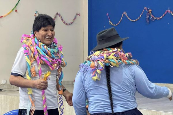 Evo challando