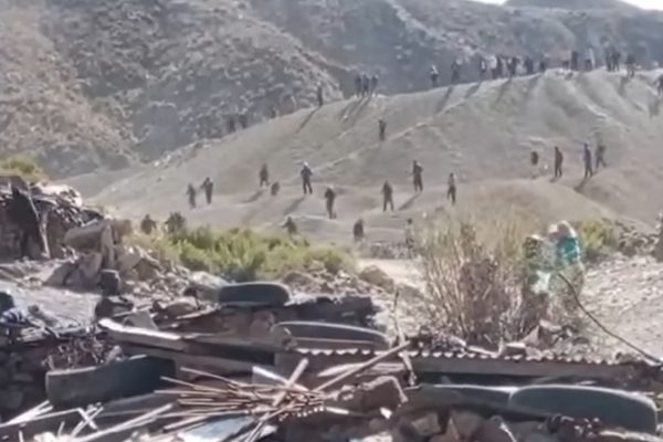 Enfrentamientos llallagua