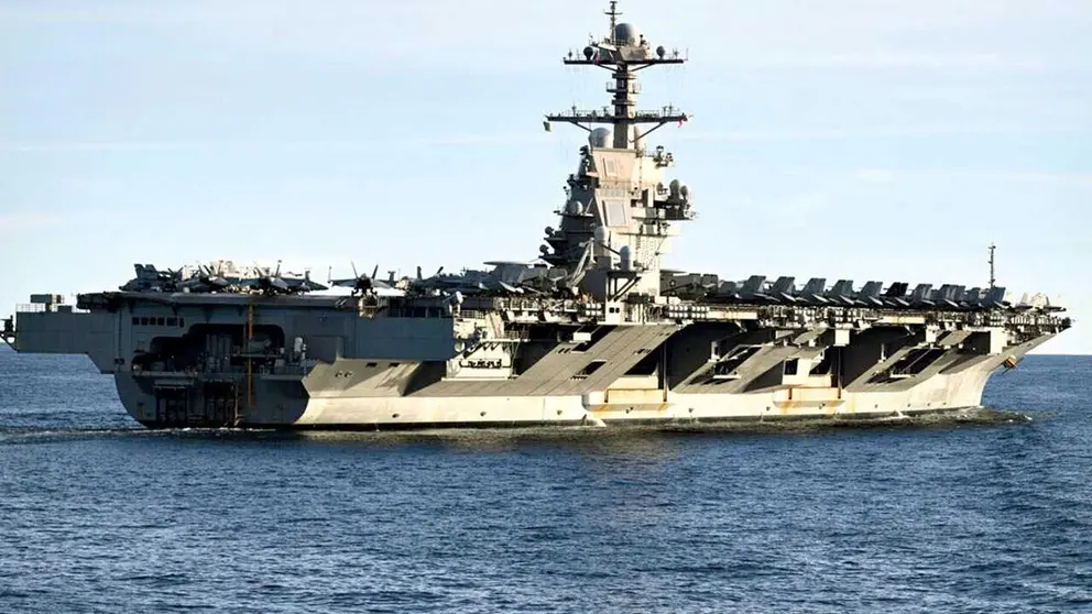 Portaviones de EEUU llega
