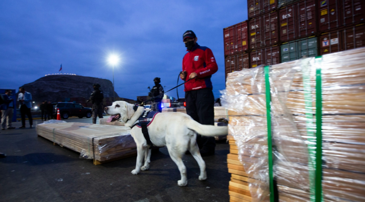 Chile decomiso 100 toneladas de droga