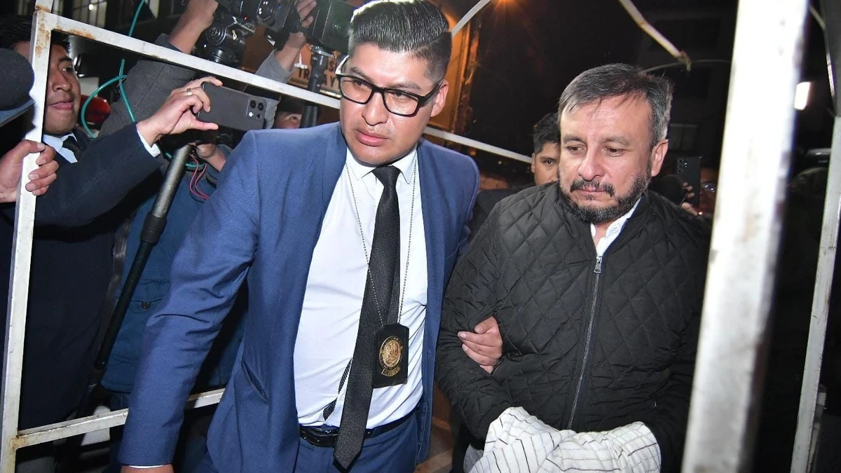 Ex ministro sergio medinaceli aprehendido