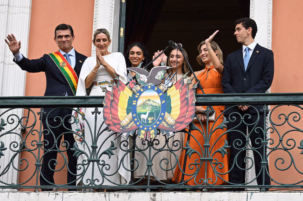 Familia de Rodrigo Paz